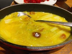 栗子扒白菜-小大董·烤鸭(王府井apm店)