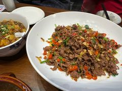 野山椒炒牛肉-八碗湘长沙市井菜(坡子街店)