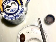 餐具摆设-绿茶餐厅(成都太古里店)