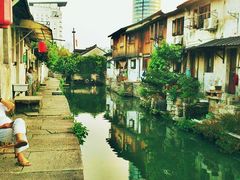 乘凉老人-绍兴书圣故里景区