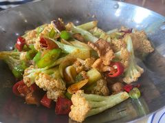 干锅菜花-三羊居食府(文艺路店)