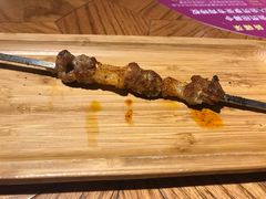 烤羊肉串-阿罗新疆菜(人民广场店)