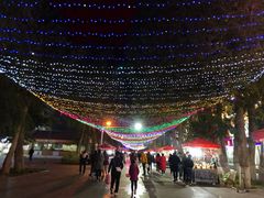 -布尔津河堤夜市