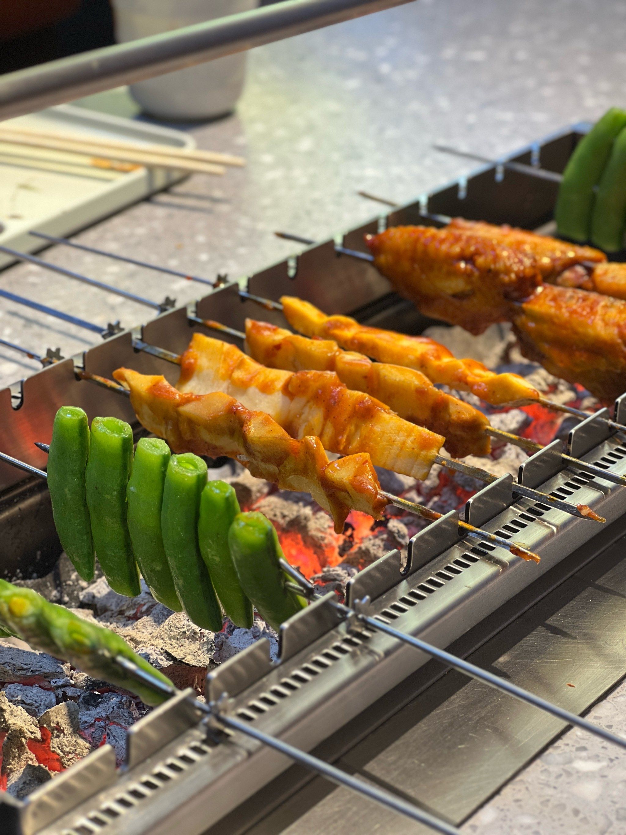 白玉串城这家烧烤真不错