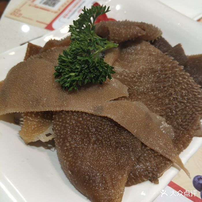 汤岛涮小火锅(余姚五彩城店)脆爽毛肚图片 - 第1张