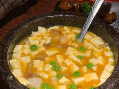 石锅鸡汤豆腐-绿茶餐厅(蓝色港湾店)