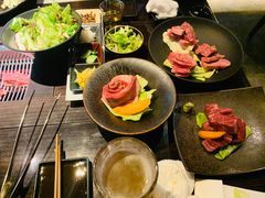 餐具摆设-焼肉 琉球の牛(北谷)