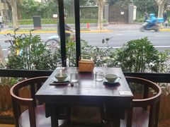 靠窗位-五观堂素食(新华路店)