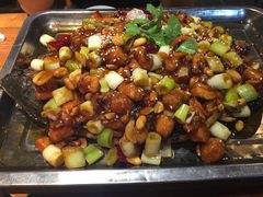 宫爆鸡丁烤鱼-锦尚阁烤鱼•天津菜(宣武门胡同店)