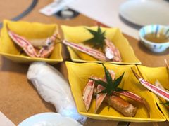 水煮螃蟹配醋-蟹道乐(道顿堀本店)