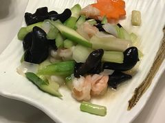 虾仁炒蔬菜-中西名菜(增城万达广场店)