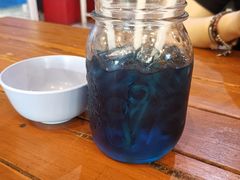-蝶豆花蓝面条
