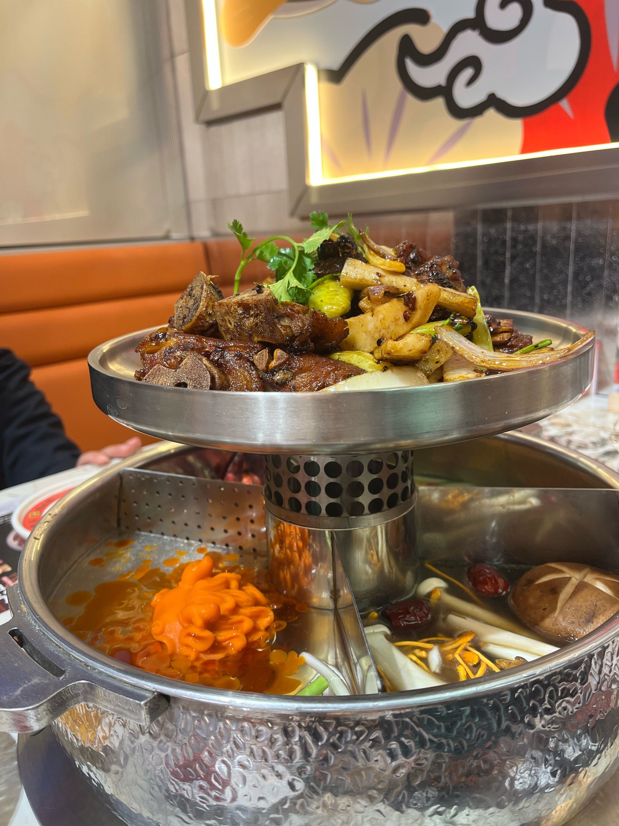 熔意蹄花火锅终于开到济南了,忠实粉丝了!