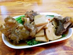 牛蹄青菜豆腐米饭套餐-老兵牛蹄店(下沙店)