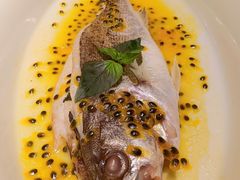 百香果蒸海鲈鱼-觅唐MITONG(鸟巢店)