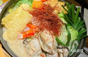 Tofu Milk Miso Oyster Pot