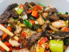 虾仁鳝鱼-周记热干面豆皮大王(桃花东街店)