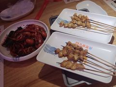 -八条友鲜货烧烤·脆皮烤鱼(石岩旗舰店)