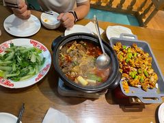 炒青菜-肖记公安牛肉鱼杂馆· 省级非物质文化遗产(仁和路店)