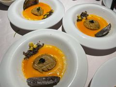 蟹粉虾汤蛋羹黑鱼籽蒸鲜鲍-蟹榭(静安寺晶品商场店)