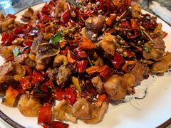 辣子鸡-华盛园卷子王农家菜水库鱼