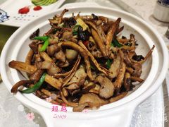 砂锅茶树菇-便宜坊烤鸭店(甜水园店)