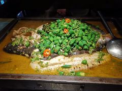 鲜青椒烤鱼-探鱼·鲜青椒爽麻烤鱼(钟楼众汇广场店)
