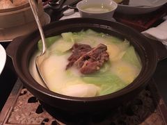 咸骨煲芥菜-广州柏悦酒店·悦景轩·粤菜餐厅