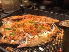 蒜香烤鱼-楼兰新疆主题餐厅(悠方店)
