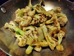 香锅有机菜花-绿茶餐厅(华联万柳店)