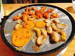 XO酱爆口蘑-胖记烤肉(江汉路店)