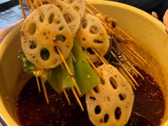 -拈签一笑黄牛肉辣卤串串