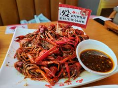 去头卤水蒜蓉虾二斤-庆峰龙虾烧烤(合肥一店)