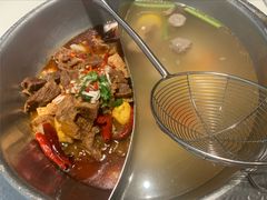 特色牛腩鸳鸯锅-左庭右院鲜牛肉火锅(环球港店)