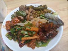 豆干回锅-枣阁园滴滴自助餐