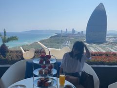 -海棠湾仁恒皇冠度假酒店-270°海景餐厅