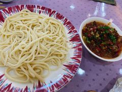 滚刀肉辣皮子拌面-新疆巴州金丝特餐厅(大钟寺店)