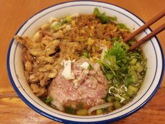 肉丝肉饼蒸蛋-矮子粉店1985·长沙米粉(湘春路店)