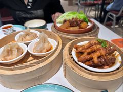 鲍鱼捞汁燕皮虾饺皇-喜势点·糖沙翁手工茶点·本地人茶居(永庆坊店)