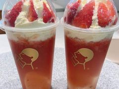 雪山莓莓桂花冻-喜茶(广州中山六路店)