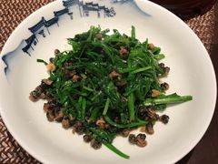 土韭菜炒螺丝-溪畔•新徽菜(碧湖云溪店)