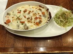 金枪鱼鲜奶芝士烤饭-玛格萝妮比萨屋(四平店)