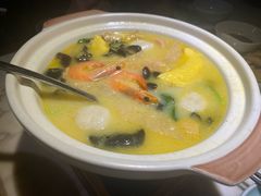 鸡汤三鲜肉皮煲-韵秋荷(宝山龙湖天街店)