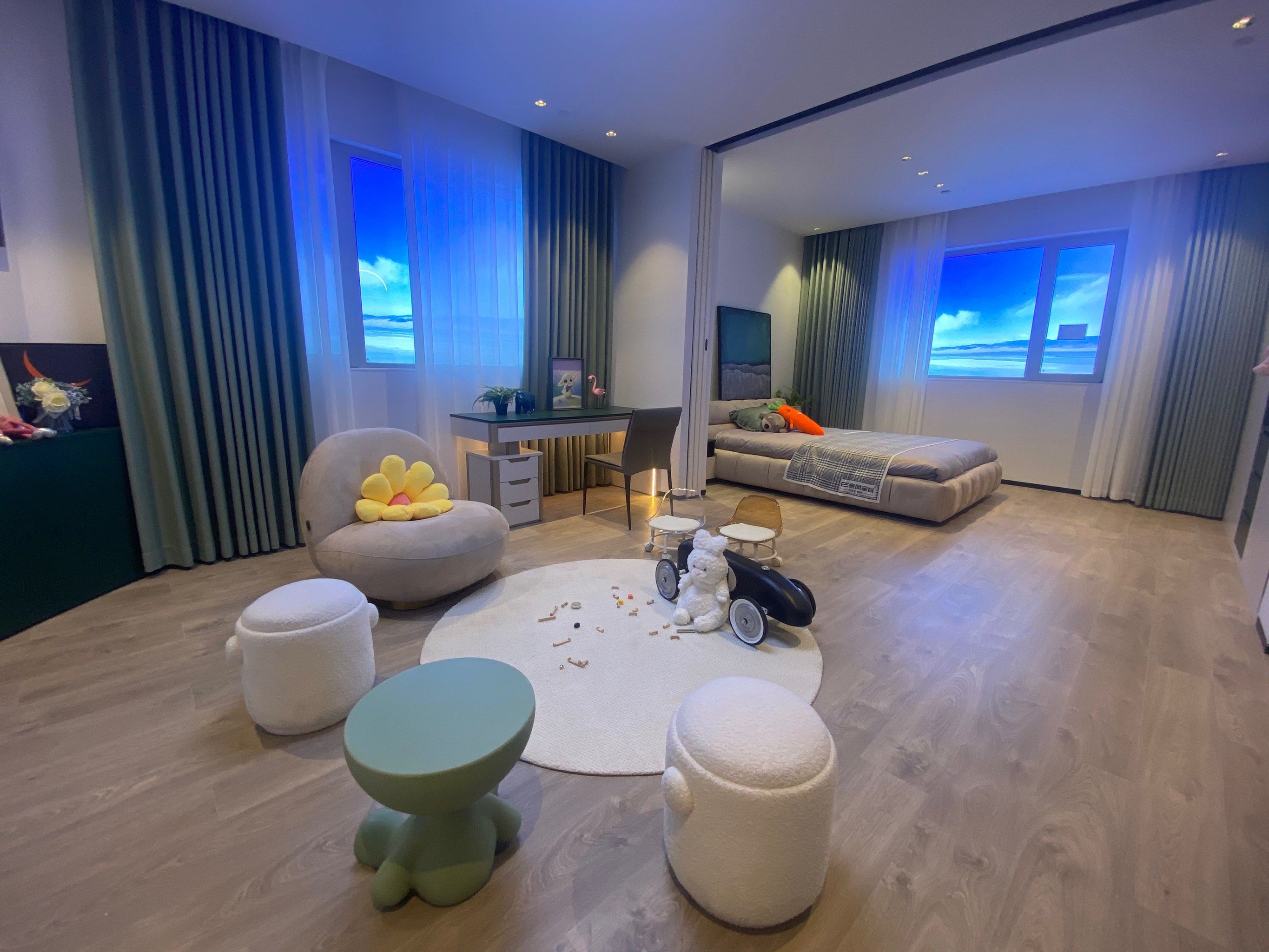 来十里河居然乐屋打卡样板间