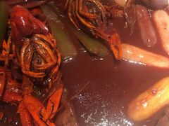 吮指腐乳小龙虾-京韵胡同·酱香羊蝎子火锅涮肉(长寿路店)