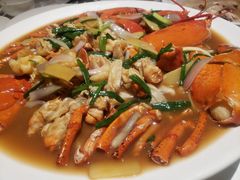 姜葱生炒波士顿龙虾-炳胜品味(海印总店)