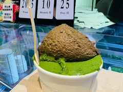 抹茶冰淇淋-鹤茶野所(上海首店)