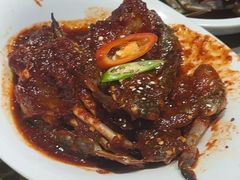 -草家酱蟹炭火烤肉店(珲春南路一店)