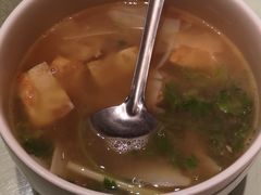 酸辣笋衣汤-马旺子酒楼