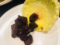 蜜汁黑椒牛肉粒-上海1号私藏菜(静安店)